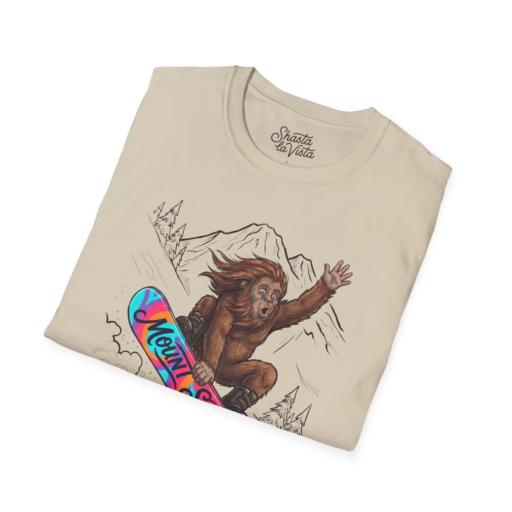 Sasquatch Snowboarding T-Shirt