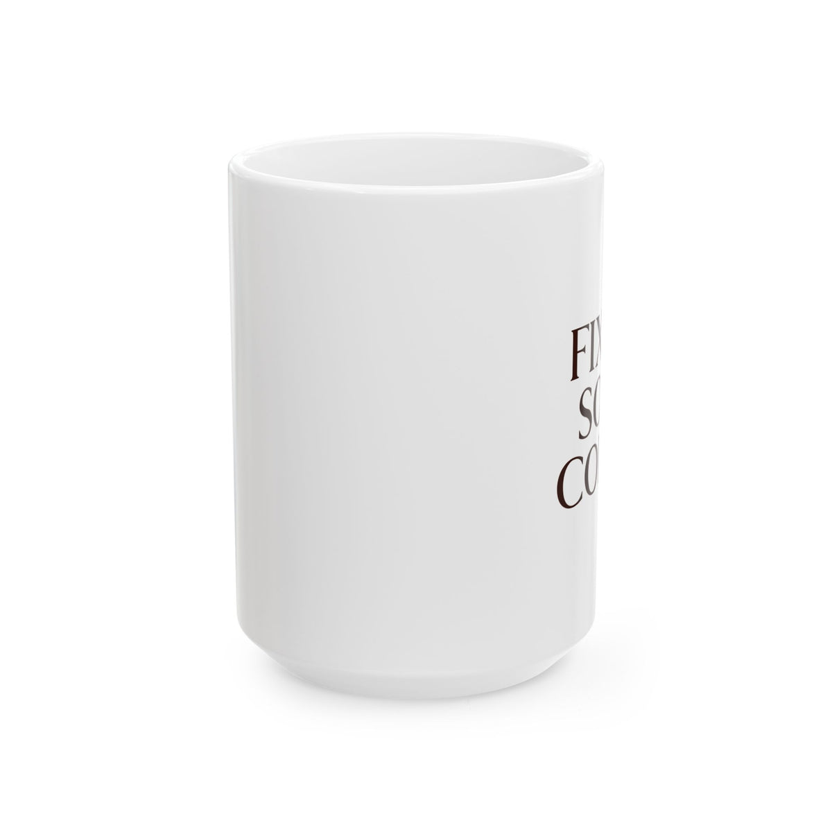 Cracked Coffee Mug - Fix Me Some Coffee (11oz, 15oz)