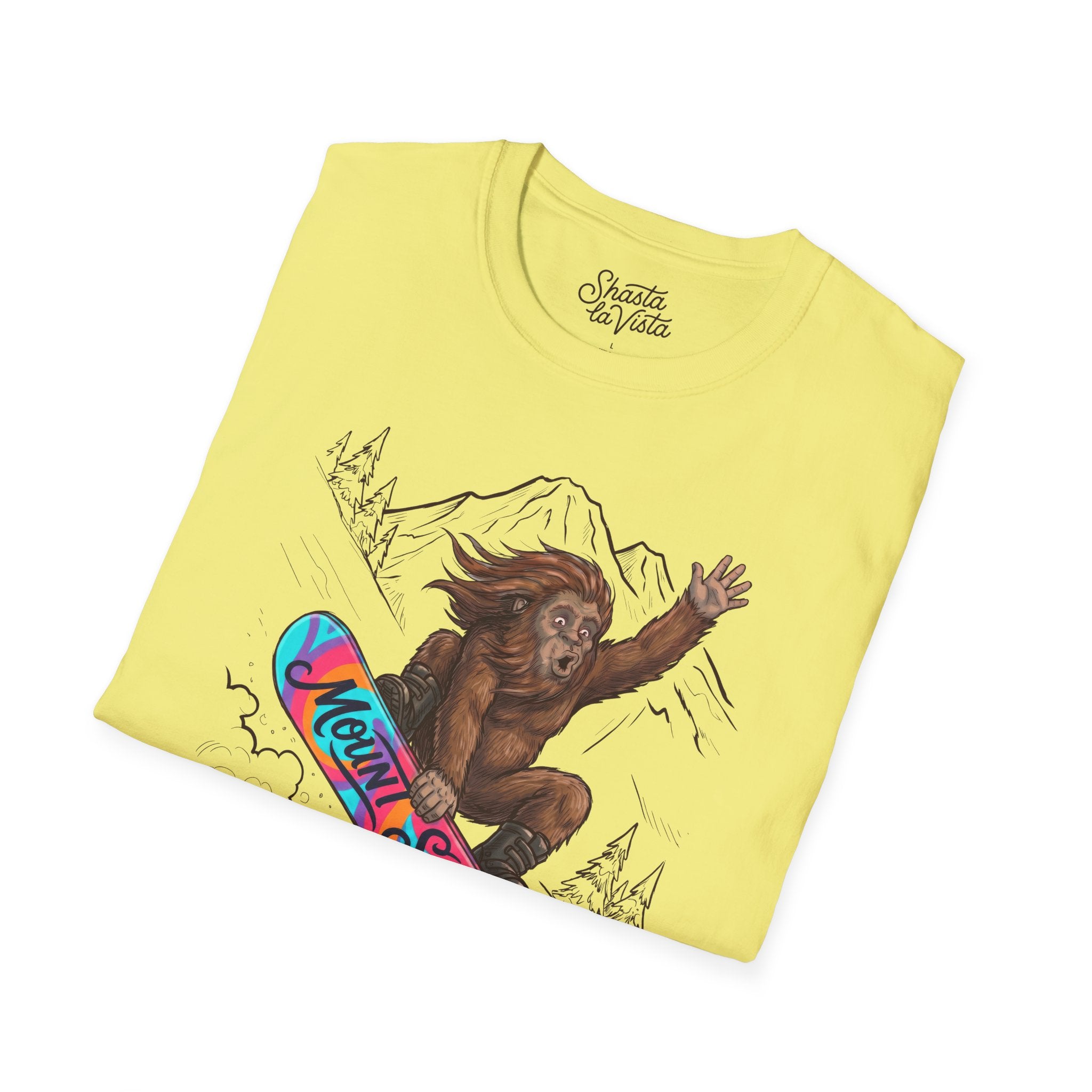 Sasquatch Snowboarding T-Shirt