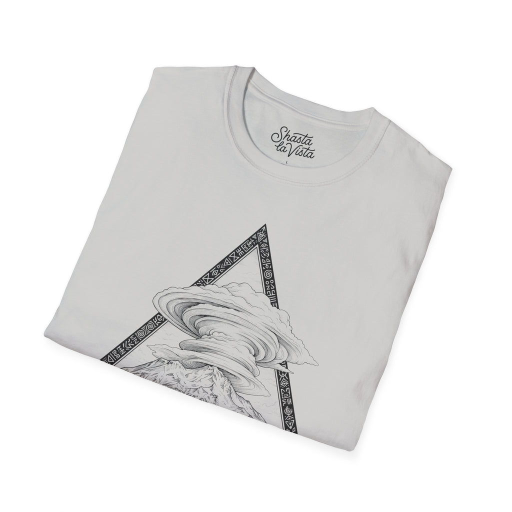 Mount Shasta California Lenticular Clouds T-Shirt