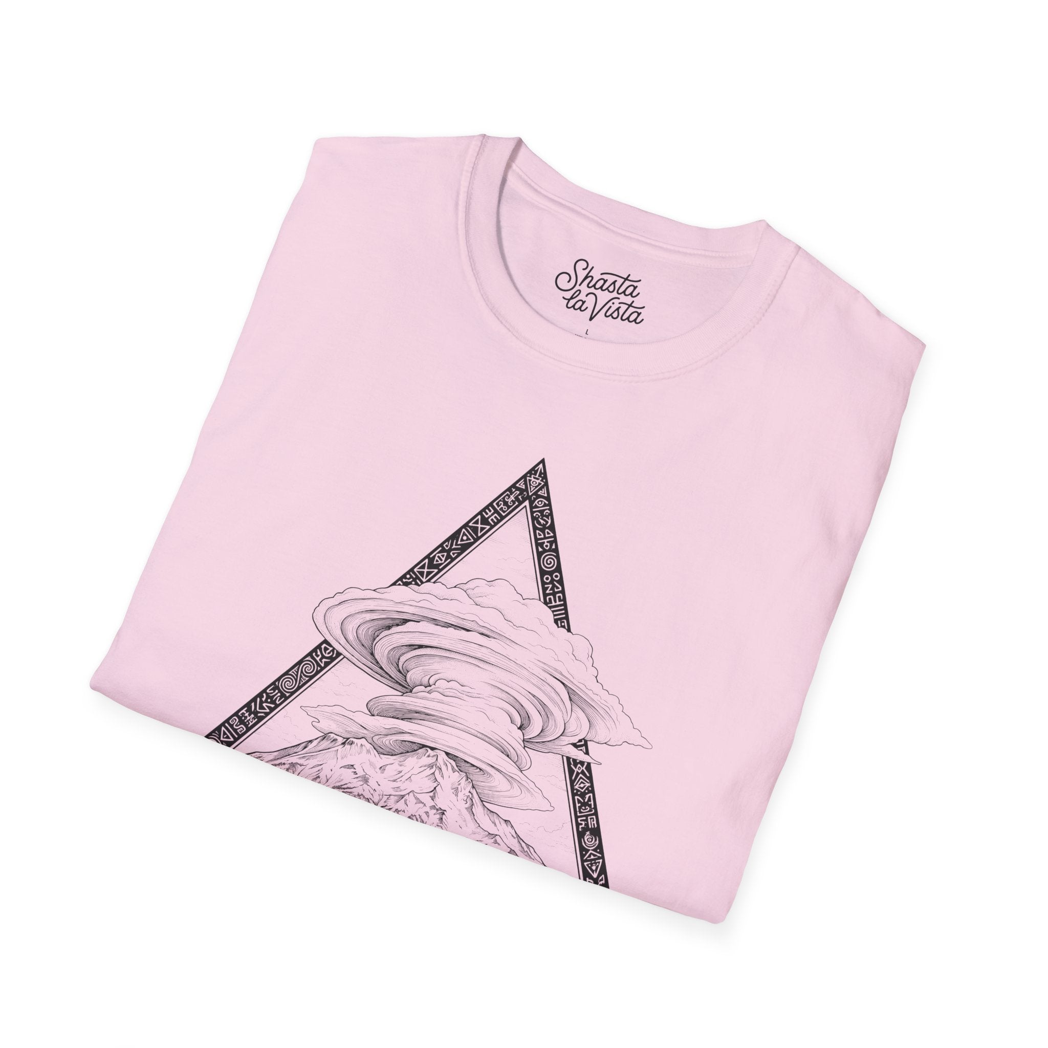 Mount Shasta California Lenticular Clouds T-Shirt