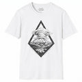 Mount Shasta California Lenticular Clouds T-Shirt