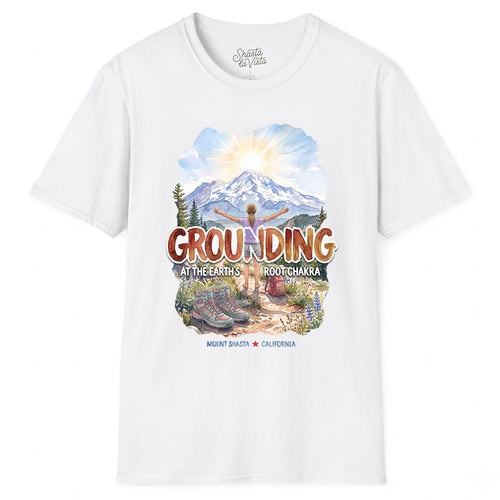 Grounding in Mount Shasta T-Shirt (Womens)