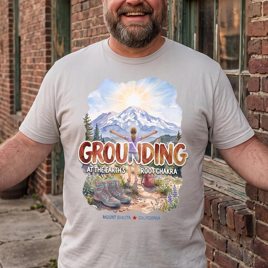 Grounding in Mount Shasta T-Shirt (Mens)