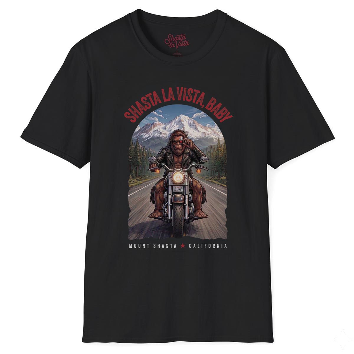 Shasta la Vista, Baby Sasquatch Bigfoot T-Shirt