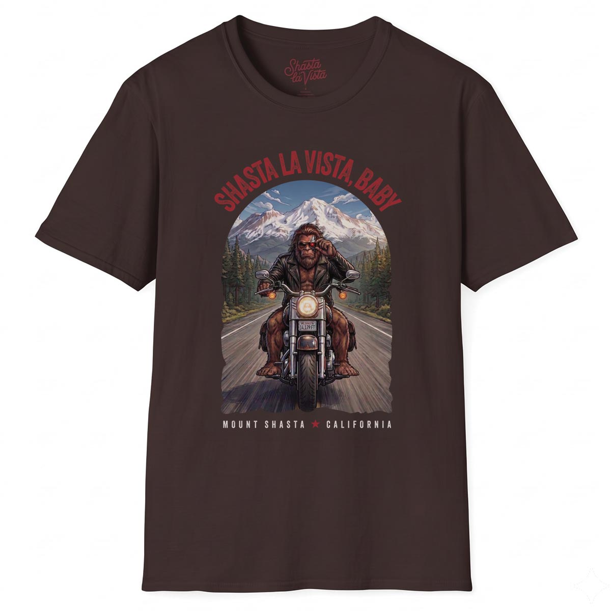 Shasta la Vista, Baby Sasquatch Bigfoot T-Shirt