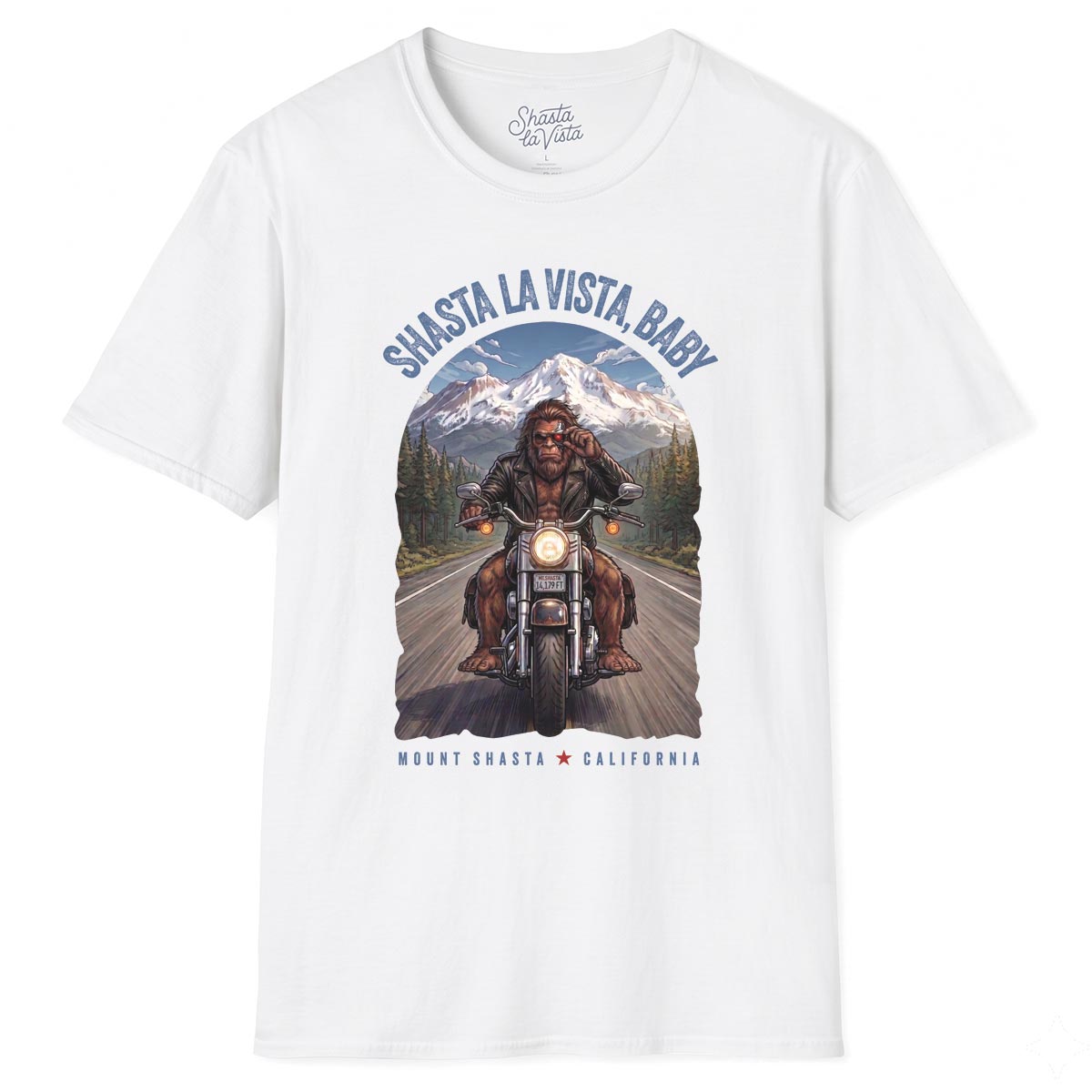 Shasta la Vista, Baby Sasquatch Bigfoot T-Shirt