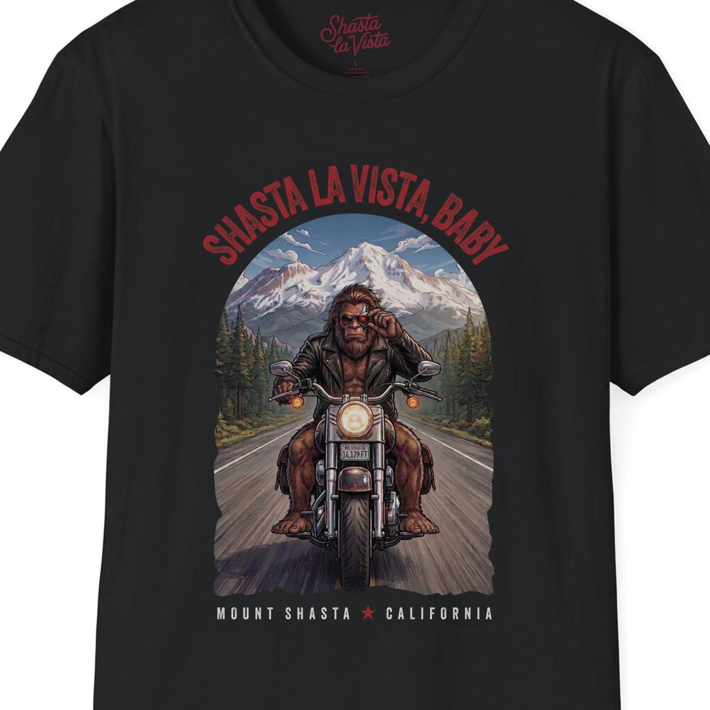 Shasta la Vista, Baby Sasquatch Bigfoot T-Shirt