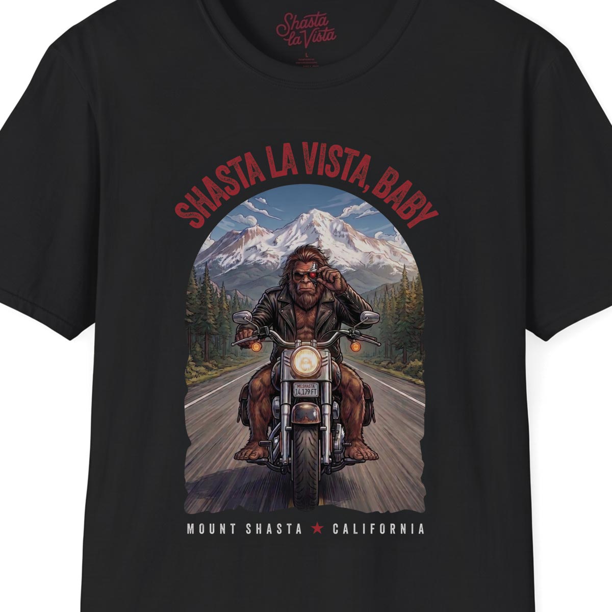Shasta la Vista, Baby Sasquatch Bigfoot T-Shirt