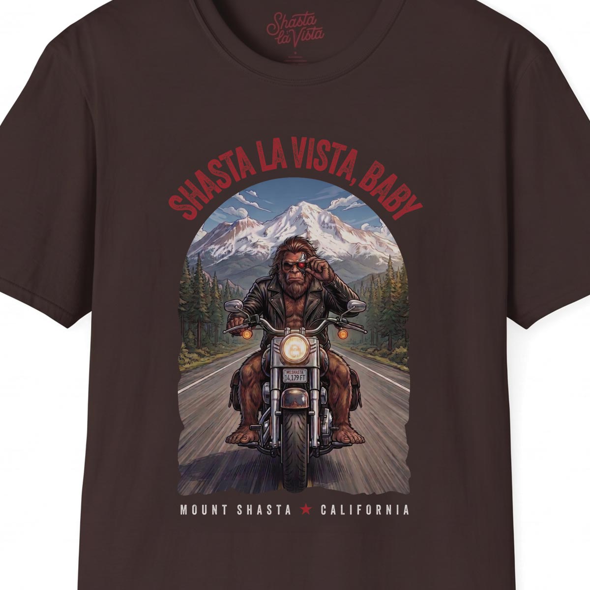 Shasta la Vista, Baby Sasquatch Bigfoot T-Shirt