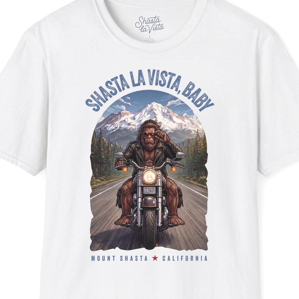 Shasta la Vista, Baby Sasquatch Bigfoot T-Shirt