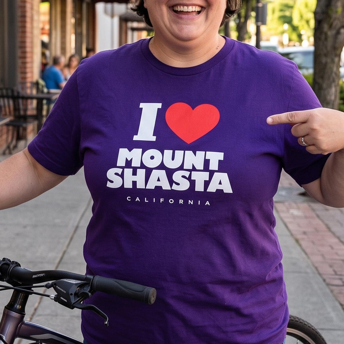 I Love Mount Shasta T-Shirt