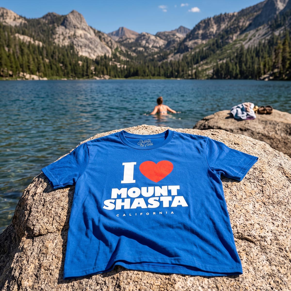 I Love Mount Shasta T-Shirt