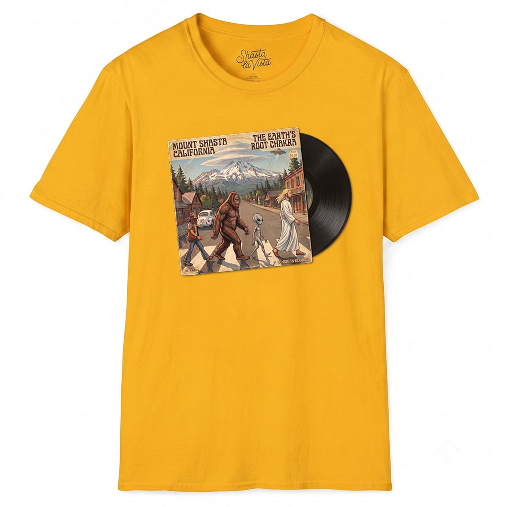Mount Shasta LP Album Cover T-Shirt
