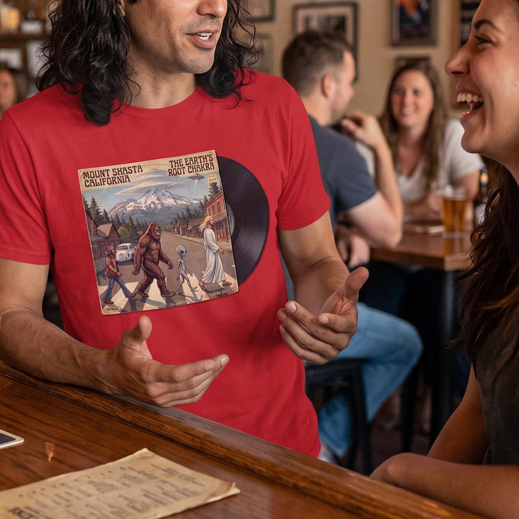 Mount Shasta LP Album Cover T-Shirt