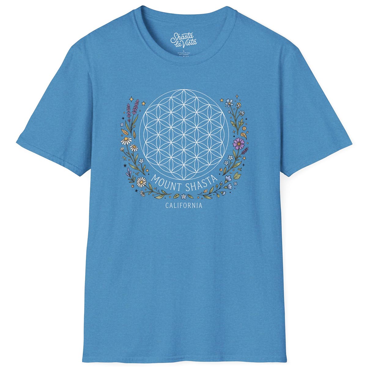 The Flower of Life Sacred Geometry T-Shirt