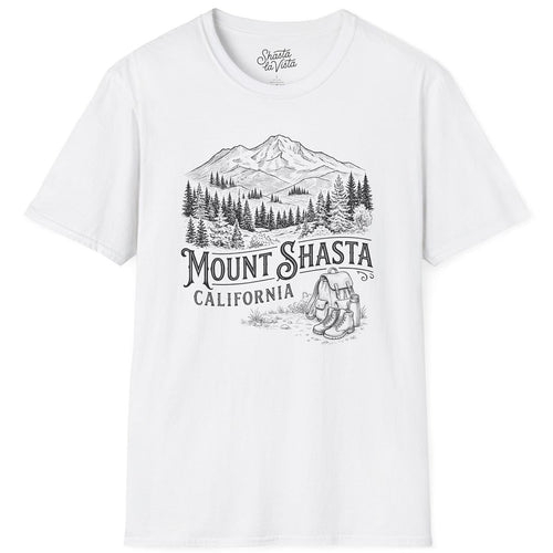 Mount Shasta California Hiking T-Shirt