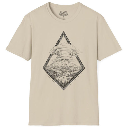 Mount Shasta California Lenticular Clouds T-Shirt