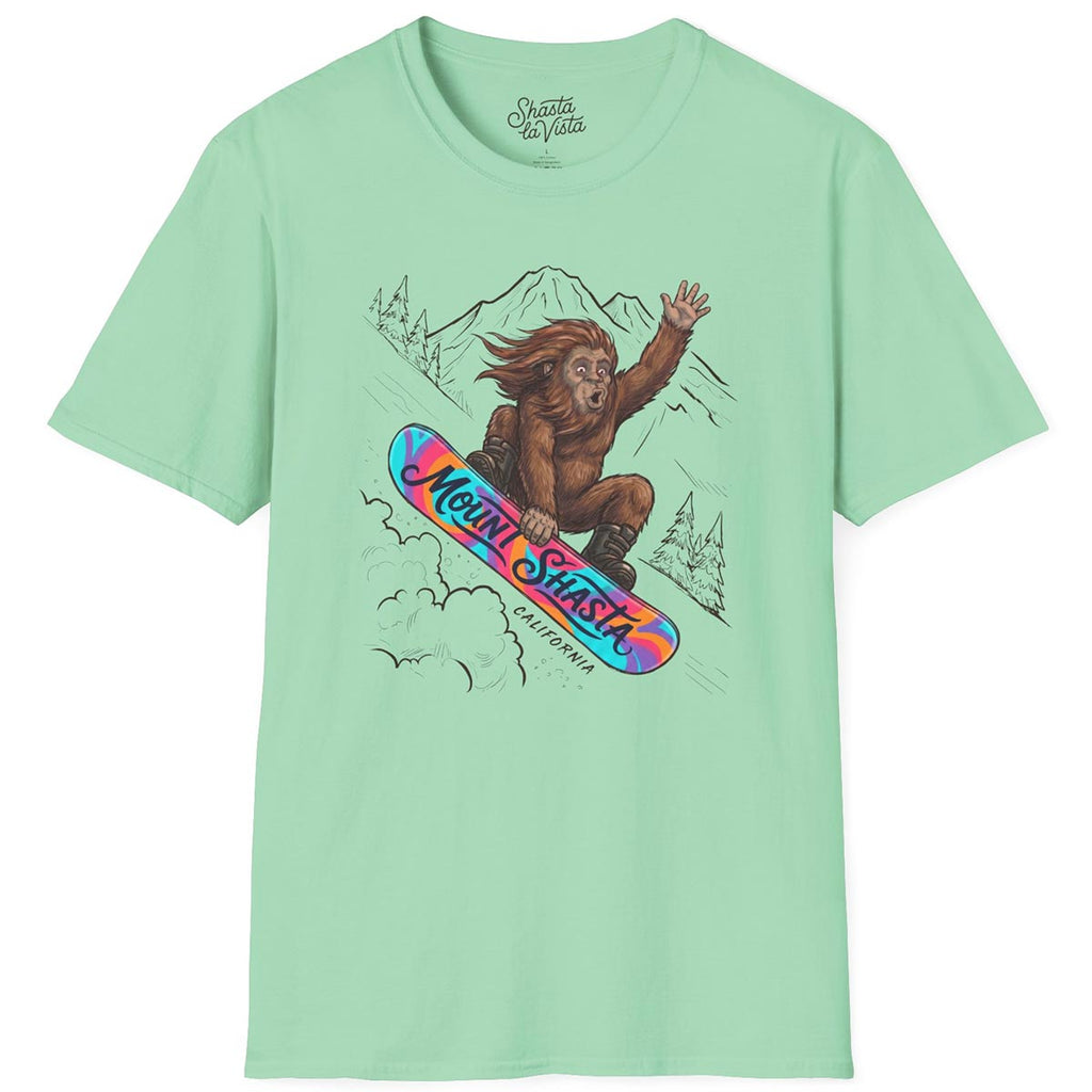 Sasquatch Snowboarding T-Shirt