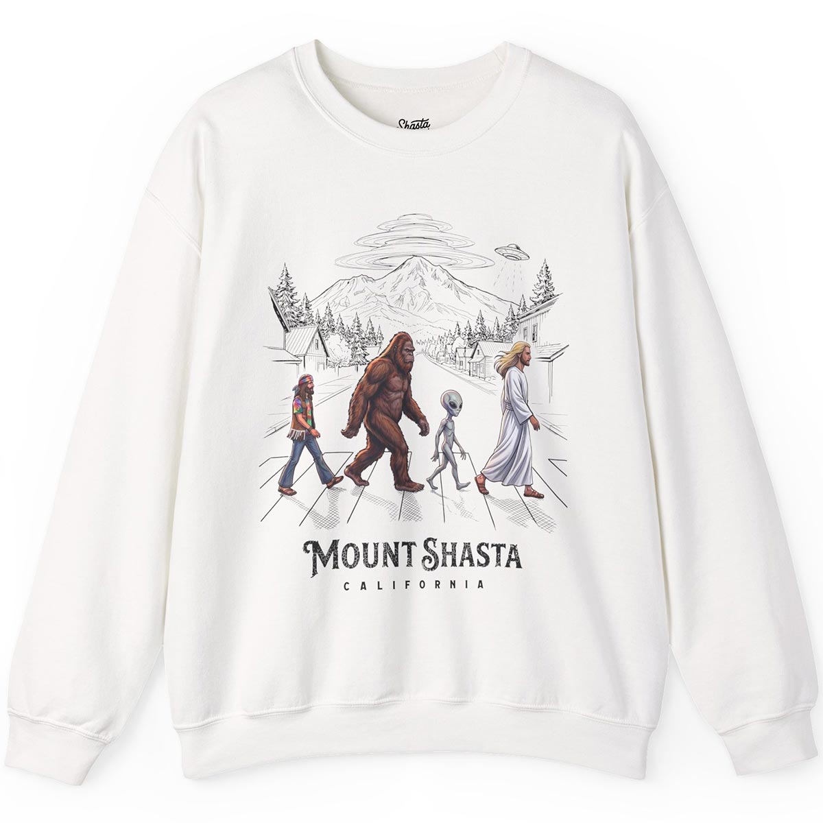 Mount Shasta Crosswalk Sweatshirt