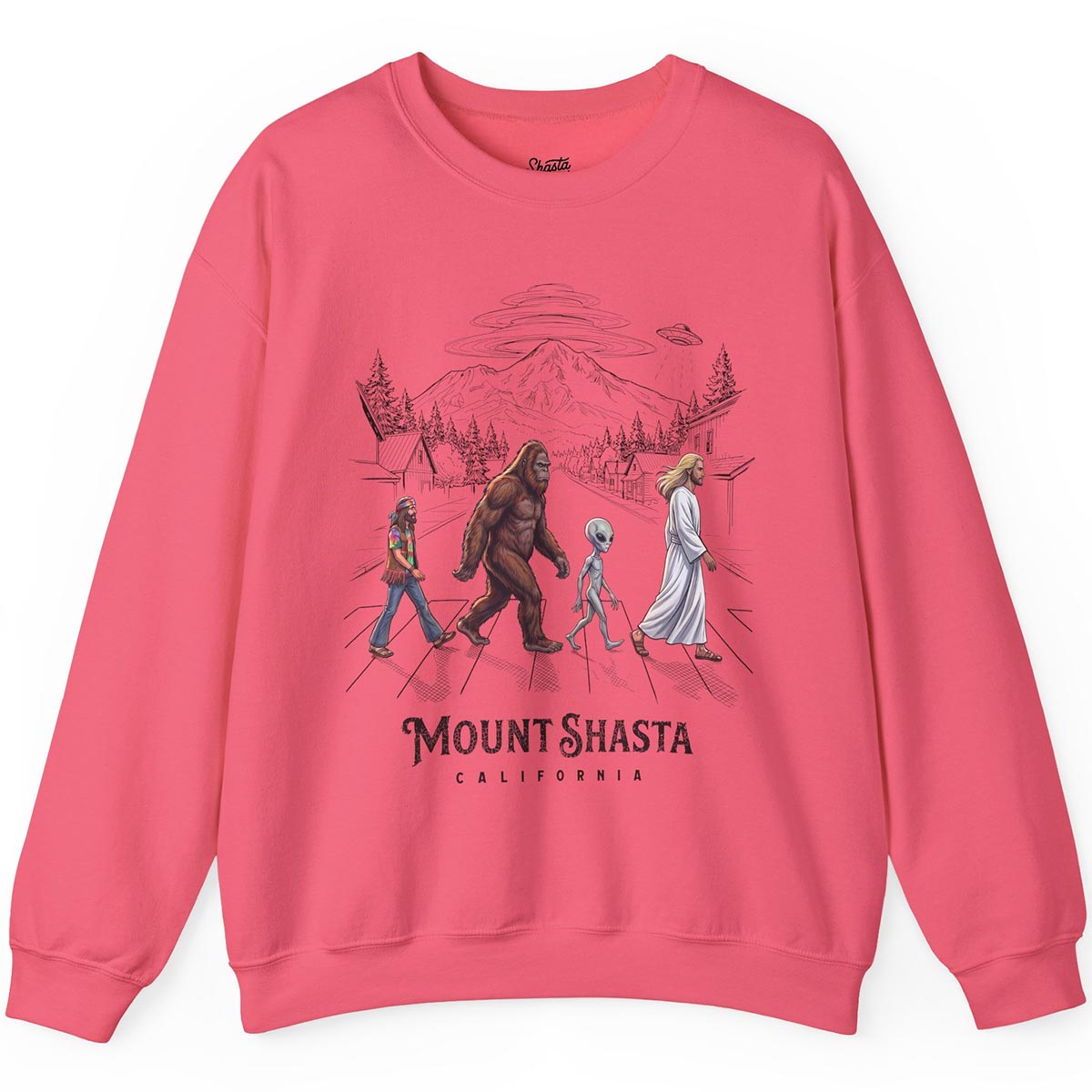 Mount Shasta Crosswalk Sweatshirt