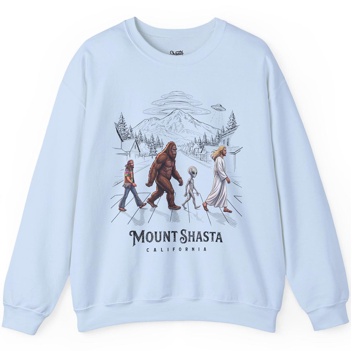 Mount Shasta Crosswalk Sweatshirt