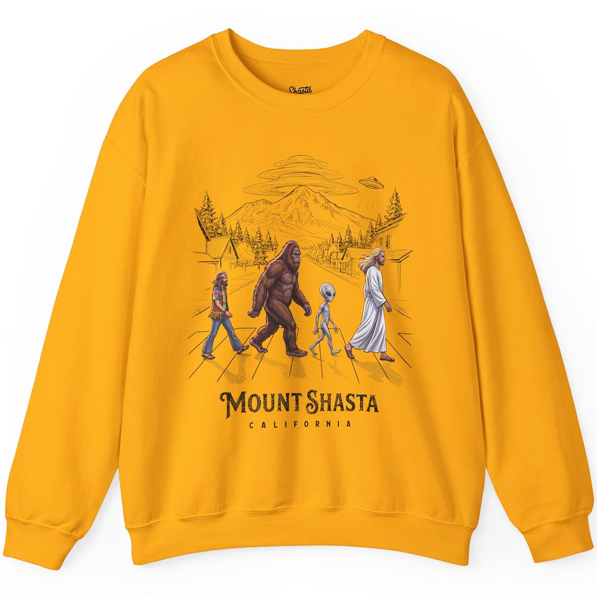Mount Shasta Crosswalk Sweatshirt
