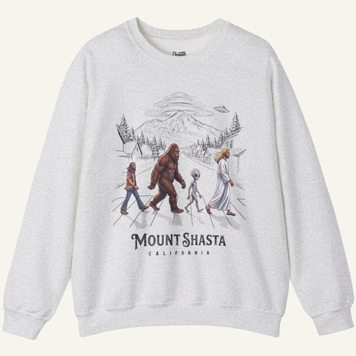 Mount Shasta Crosswalk Sweatshirt