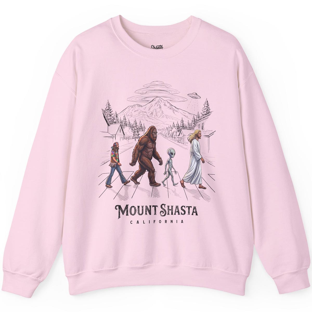 Mount Shasta Crosswalk Sweatshirt