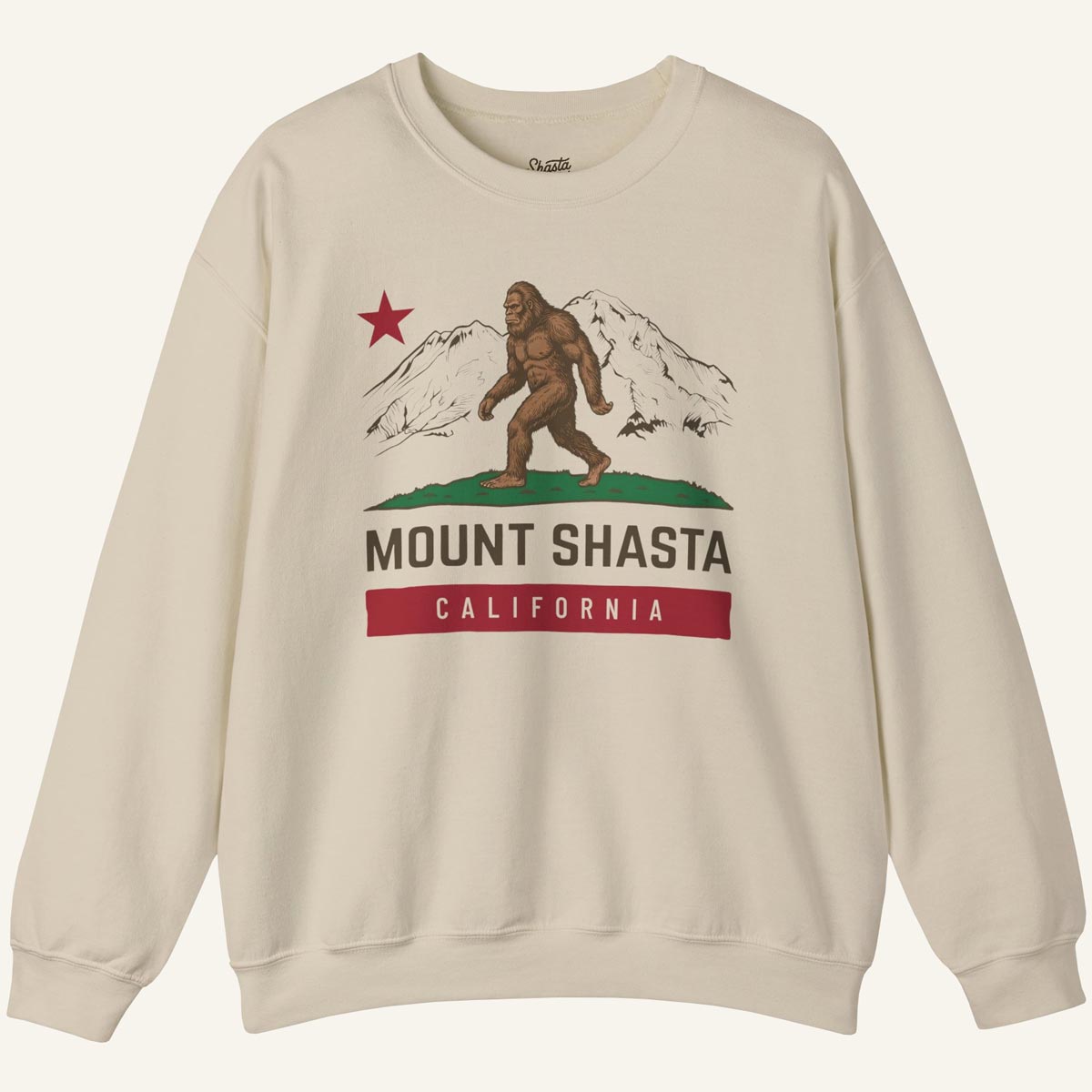 Bigfoot California Flag Sweatshirt