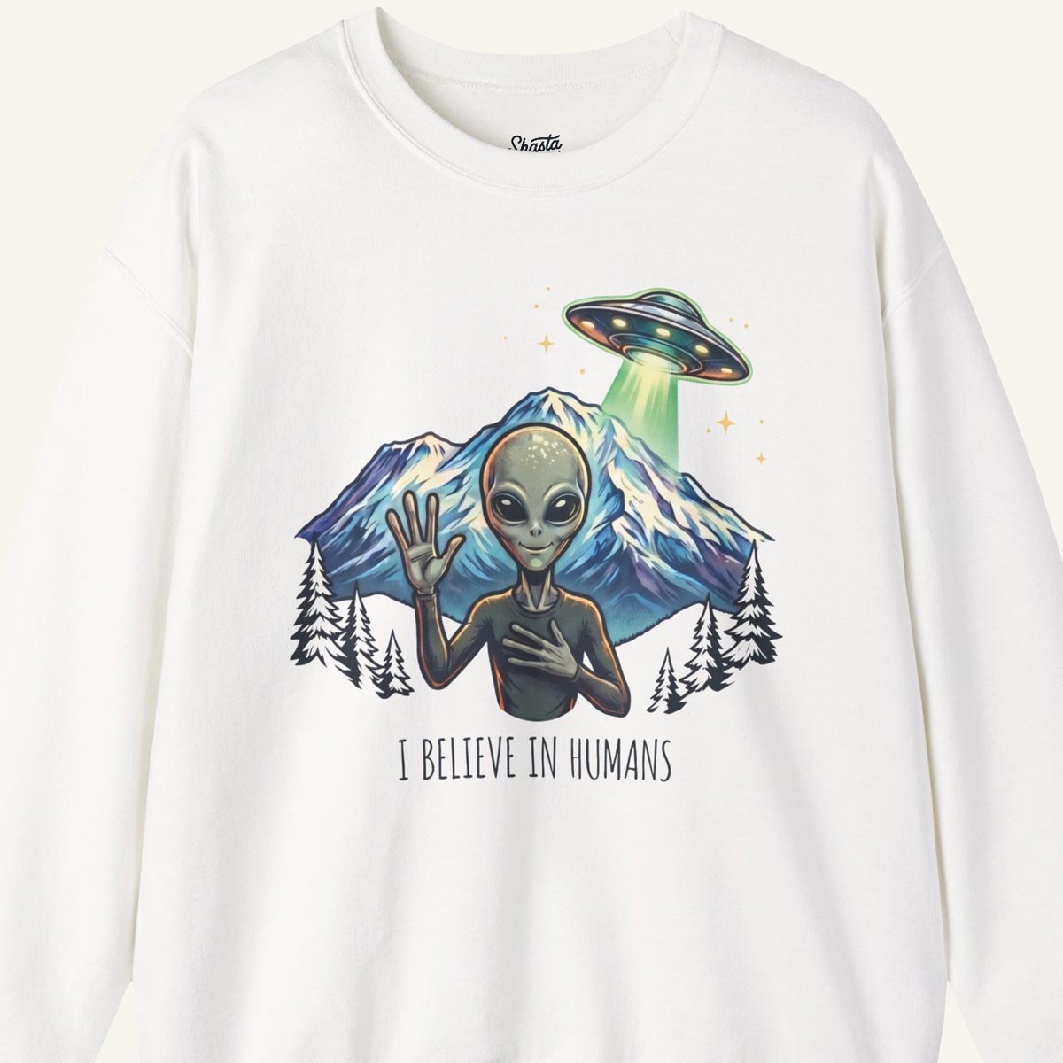 I Believe in Humans Sweatshirt