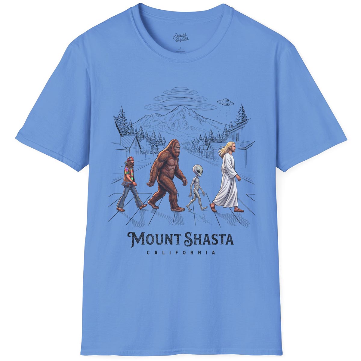 Mount Shasta Crosswalk T-Shirt