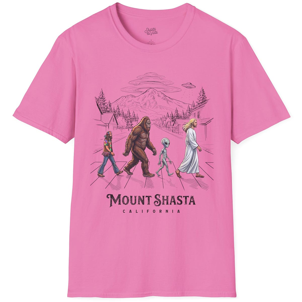 Mount Shasta Crosswalk T-Shirt