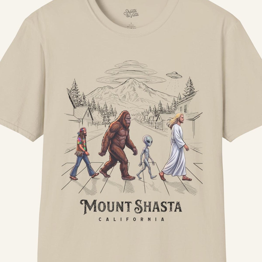 Mount Shasta Crosswalk T-Shirt