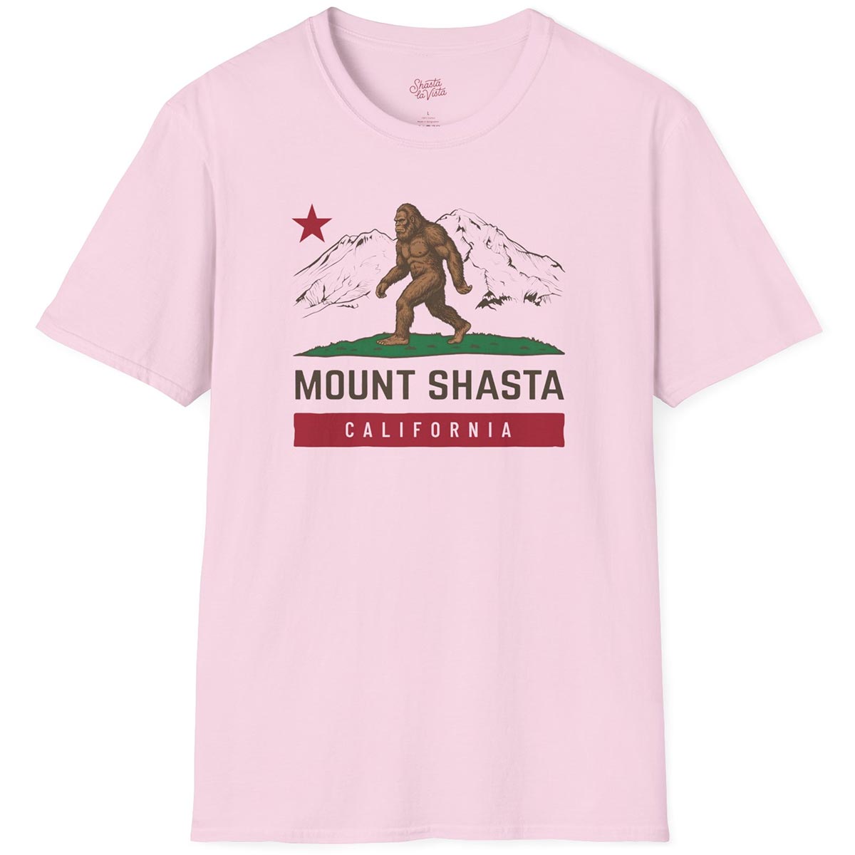 Bigfoot California Flag T-Shirt