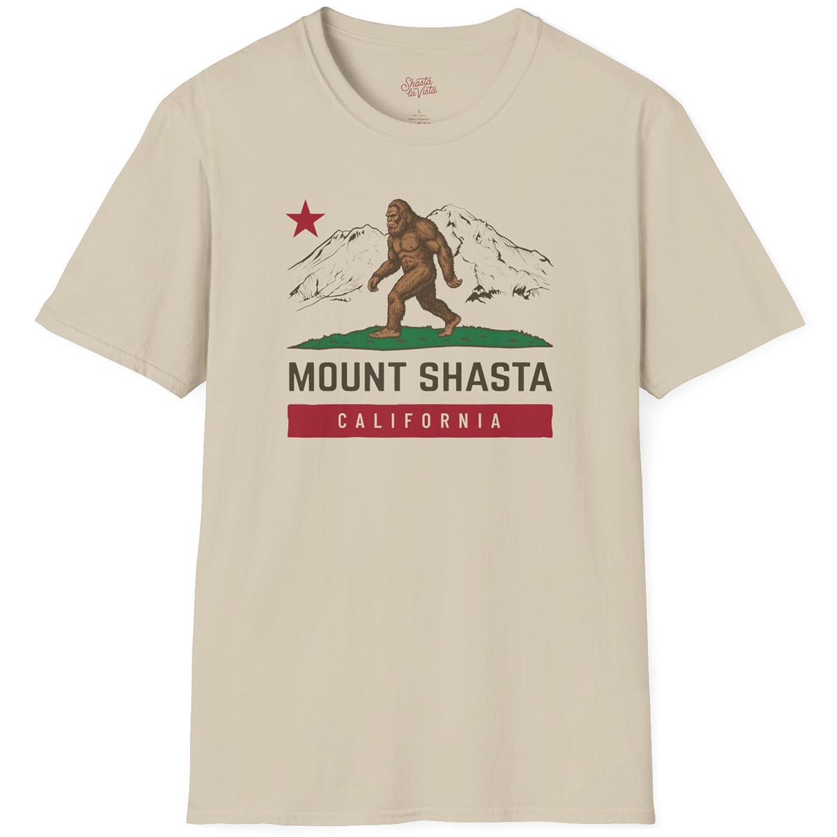 Bigfoot California Flag T-Shirt