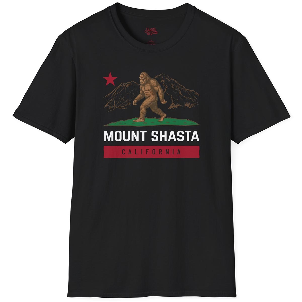 Bigfoot California Flag T-Shirt