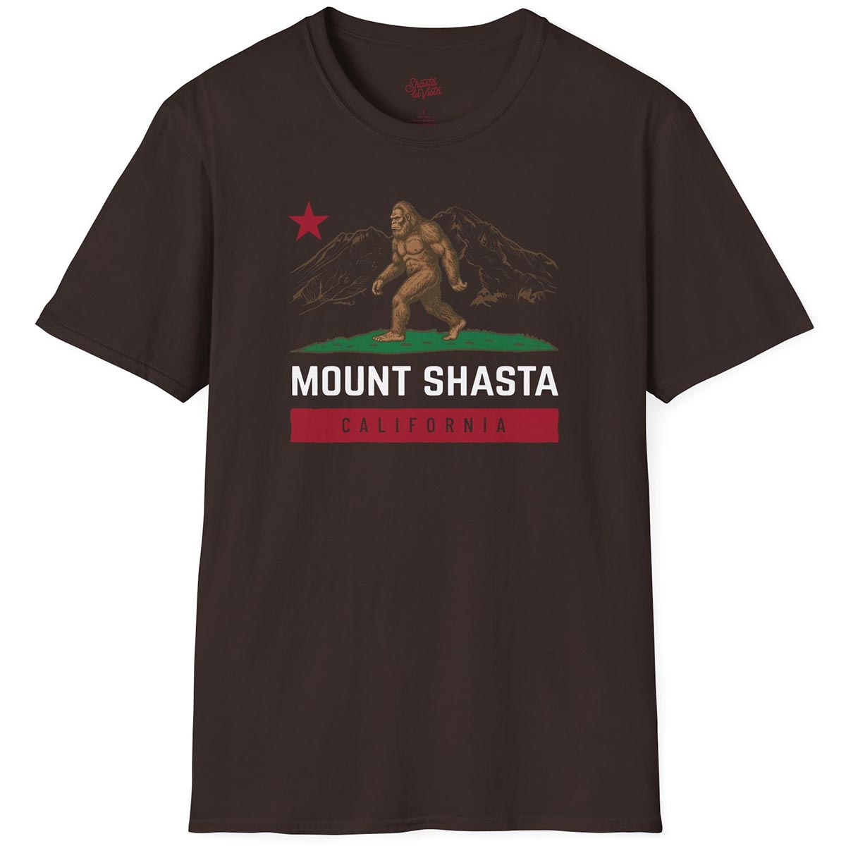 Bigfoot California Flag T-Shirt