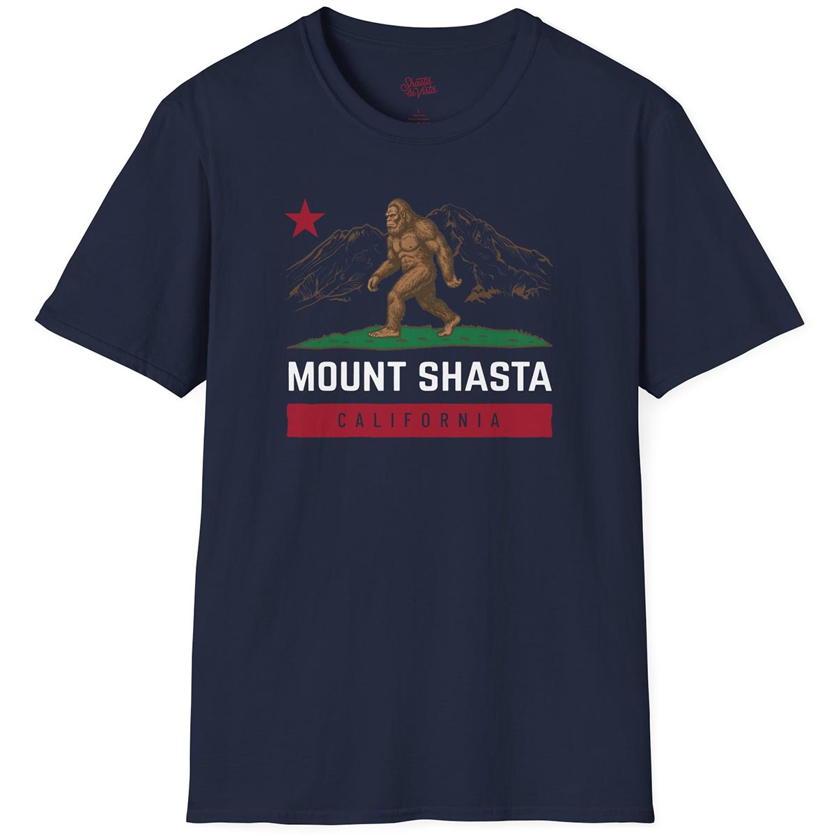 Bigfoot California Flag T-Shirt