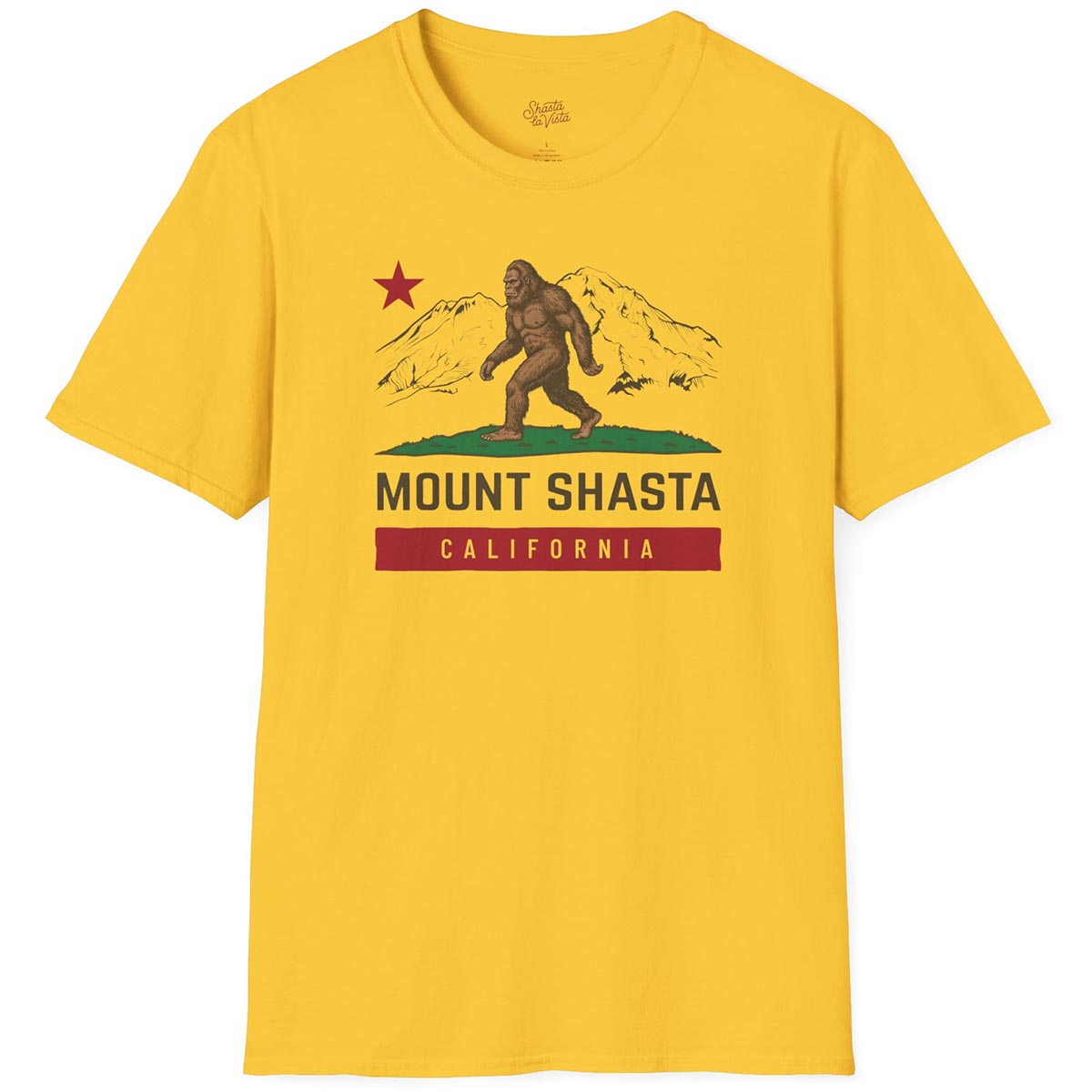 Bigfoot California Flag T-Shirt