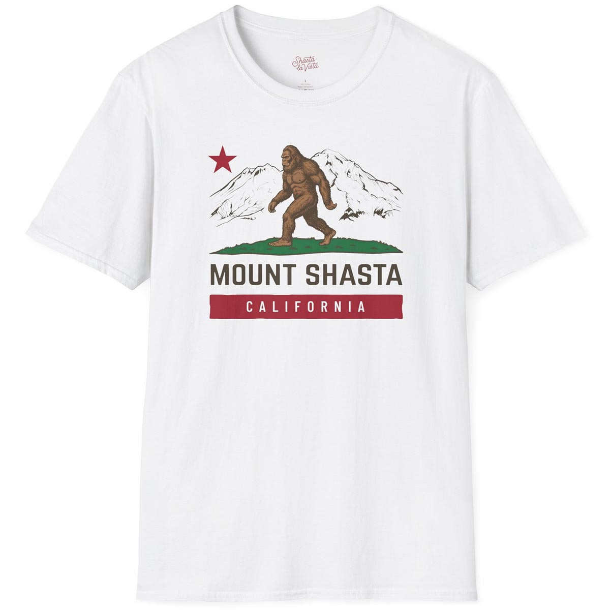 Bigfoot California Flag T-Shirt