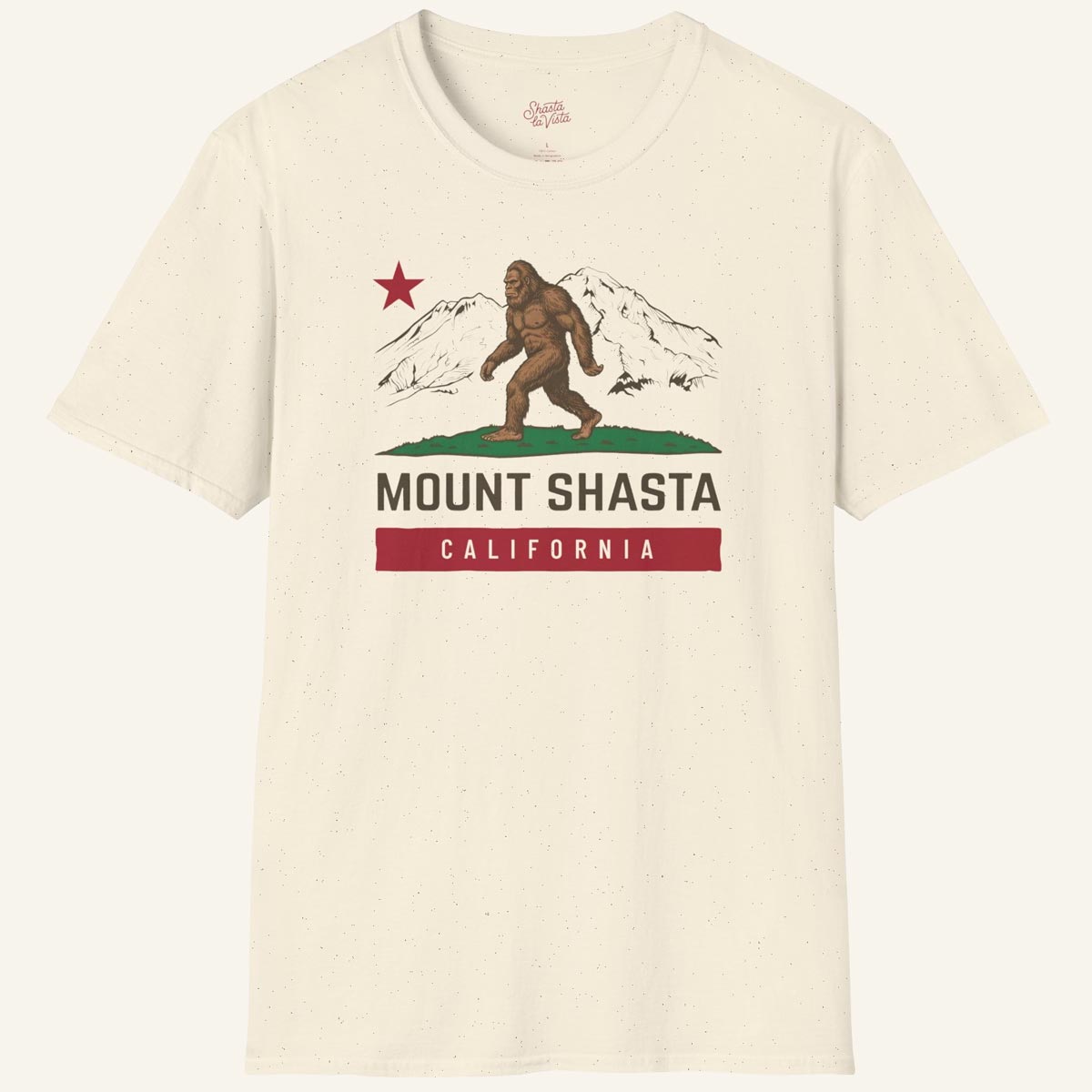 Bigfoot California Flag T-Shirt