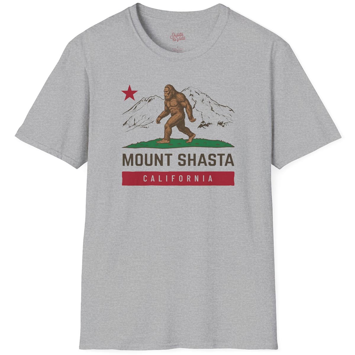 Bigfoot California Flag T-Shirt