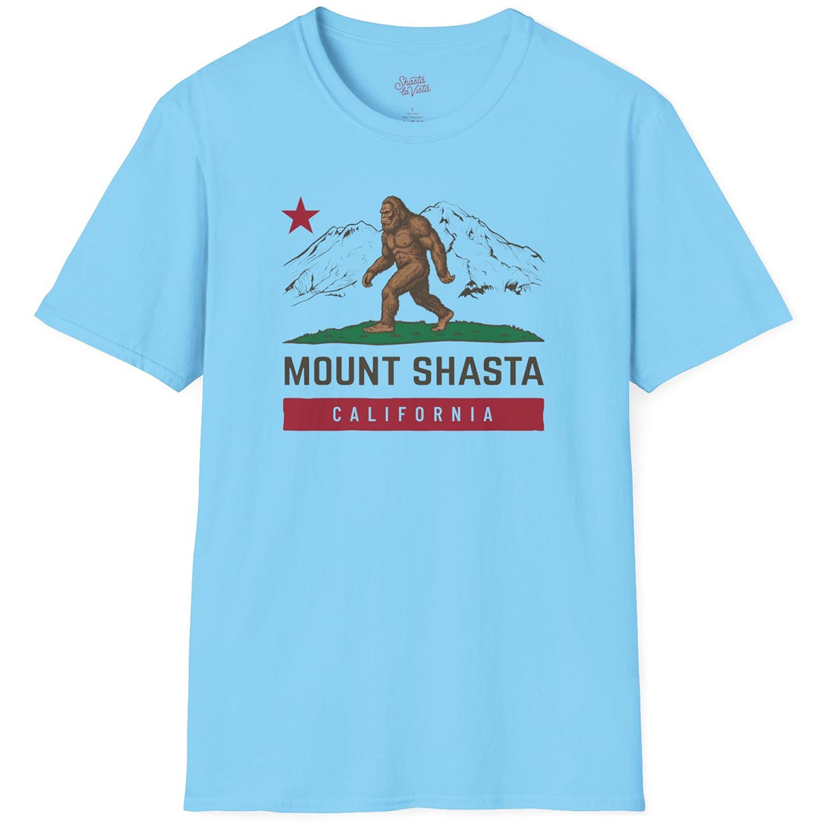Bigfoot California Flag T-Shirt