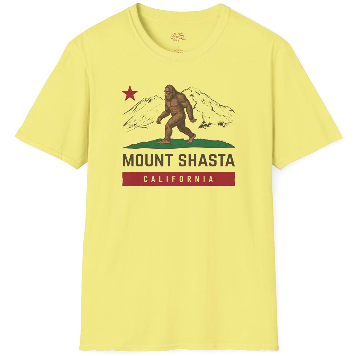 Bigfoot California Flag T-Shirt