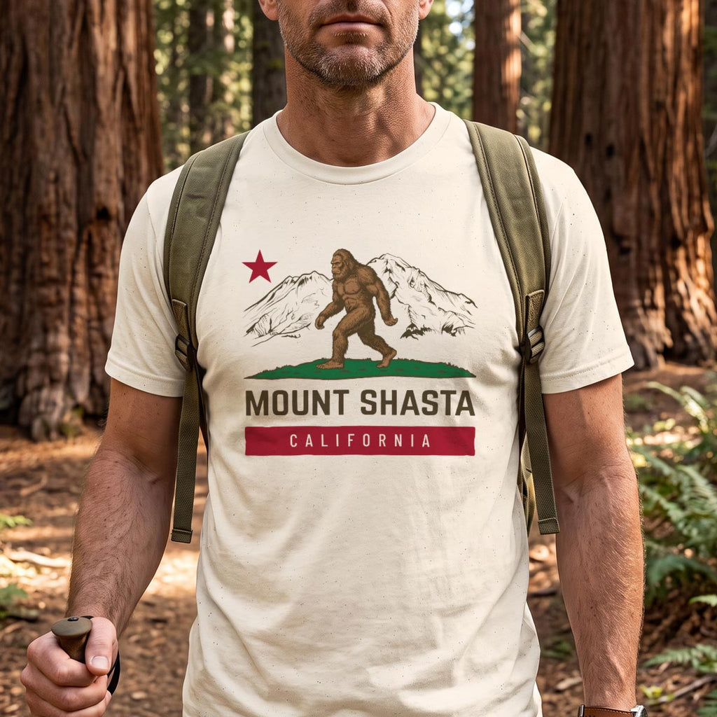 Bigfoot California Flag T-Shirt