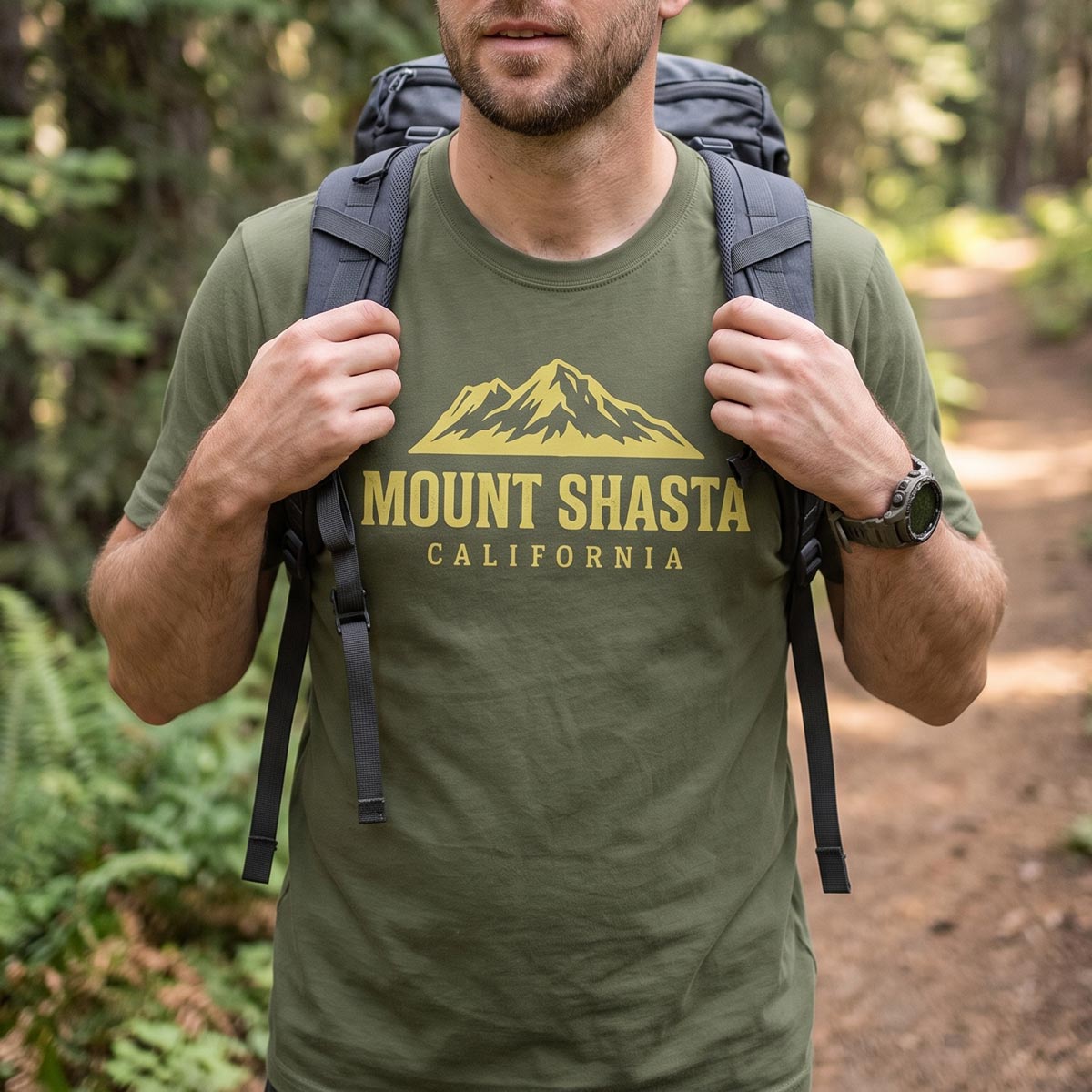 Mount Shasta California T-Shirt