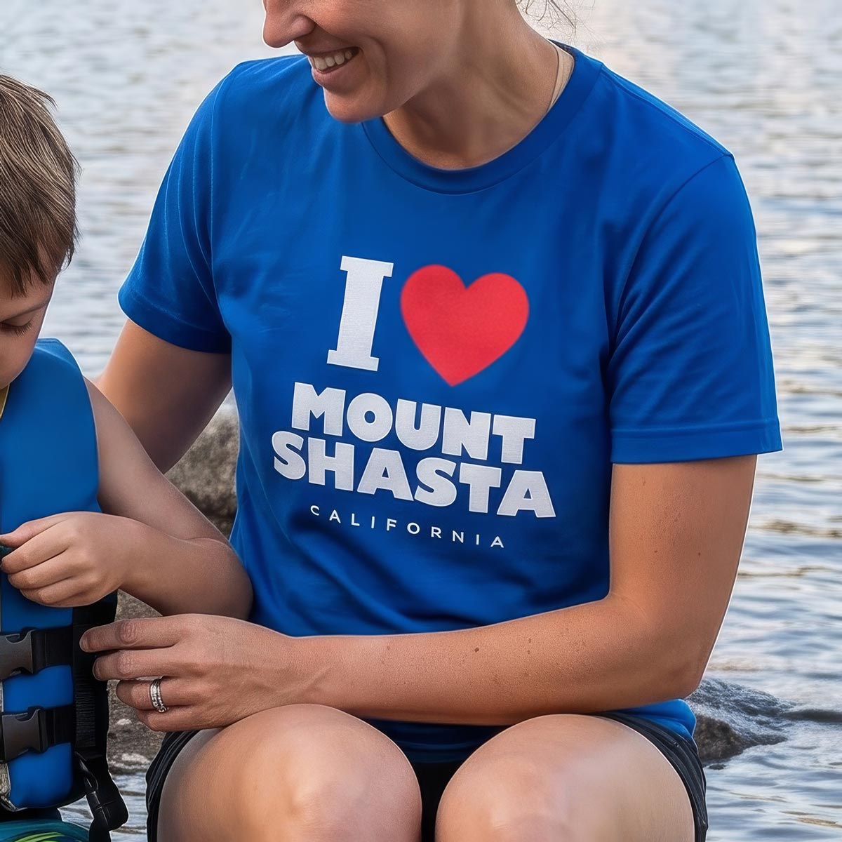 I Love Mount Shasta T-Shirt