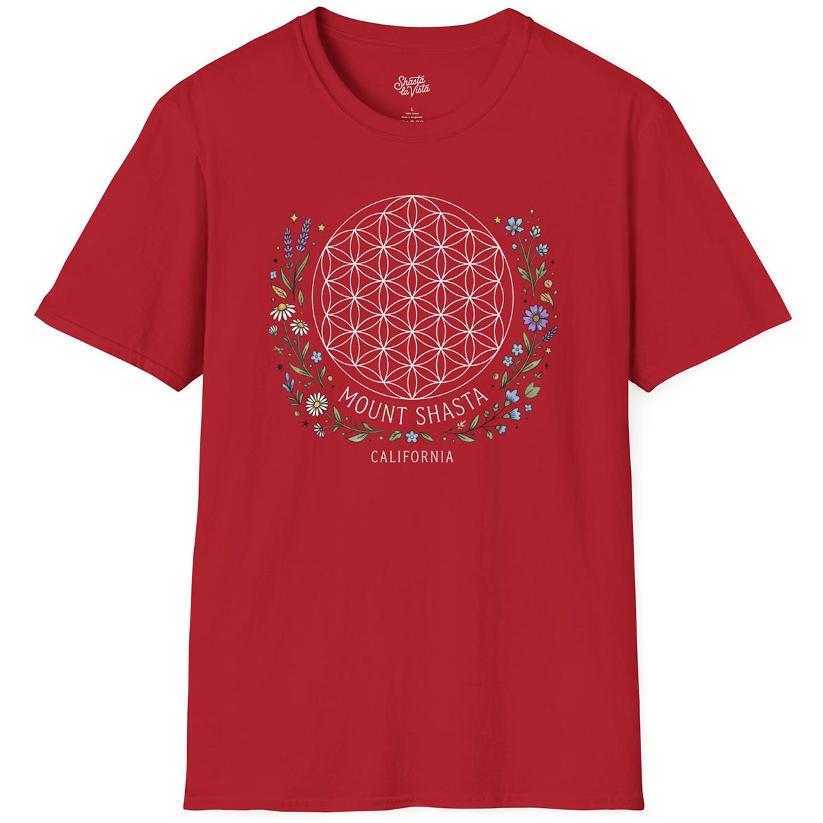 The Flower of Life Sacred Geometry T-Shirt