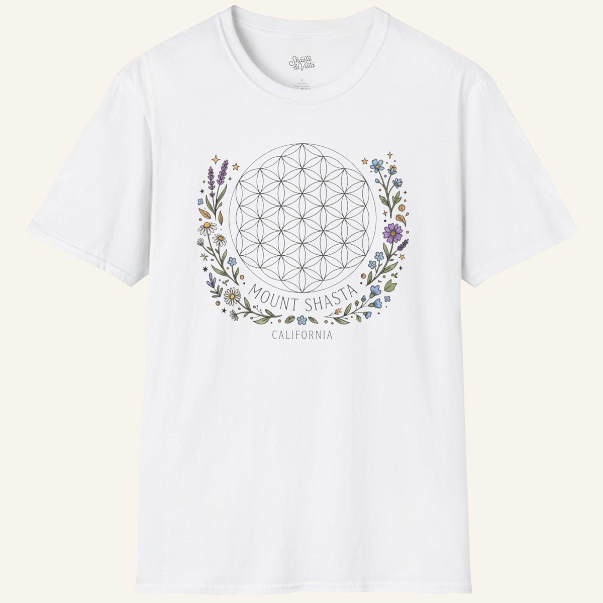 The Flower of Life Sacred Geometry T-Shirt